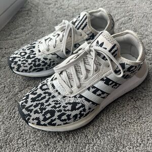 Adidas Monochrome Knit Sneakers
